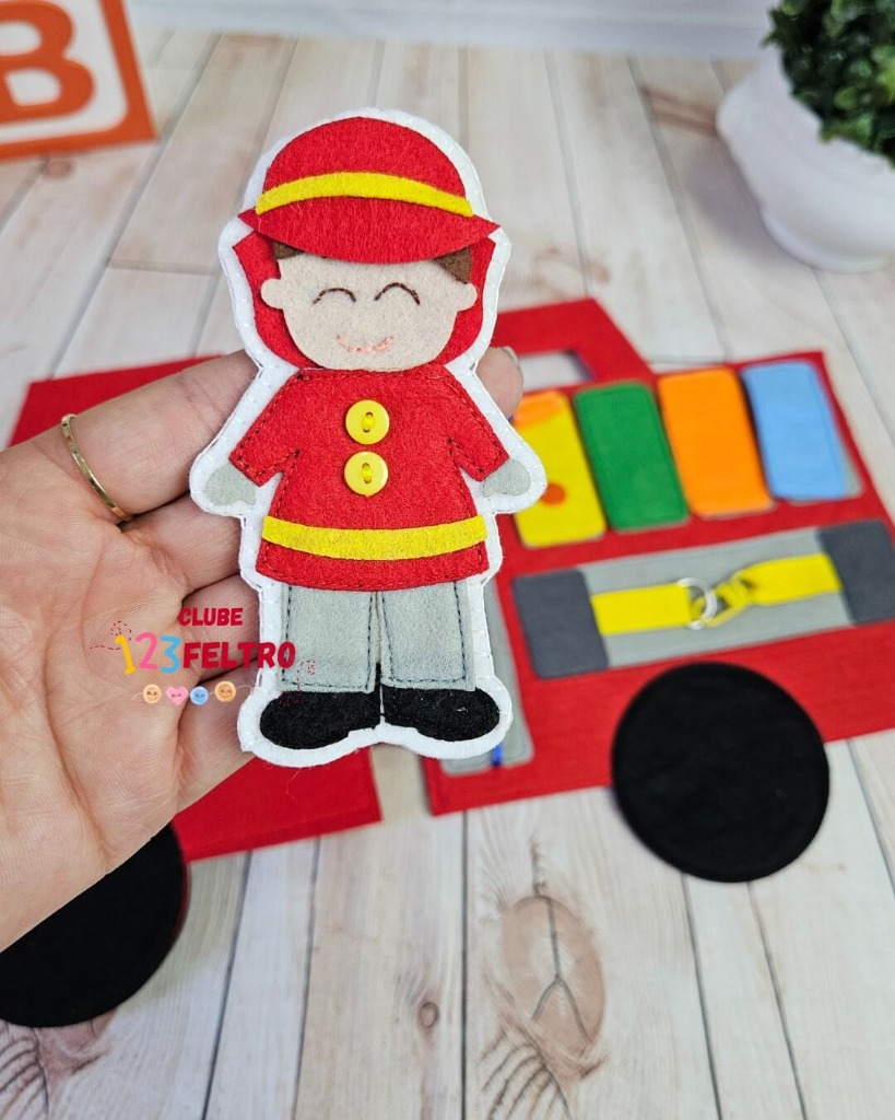 Carro de bombeiro sensorial