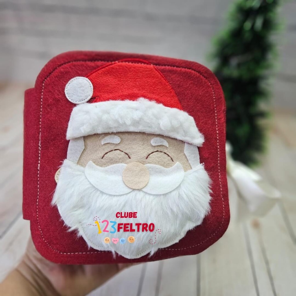 Quiet Book Papai Noel