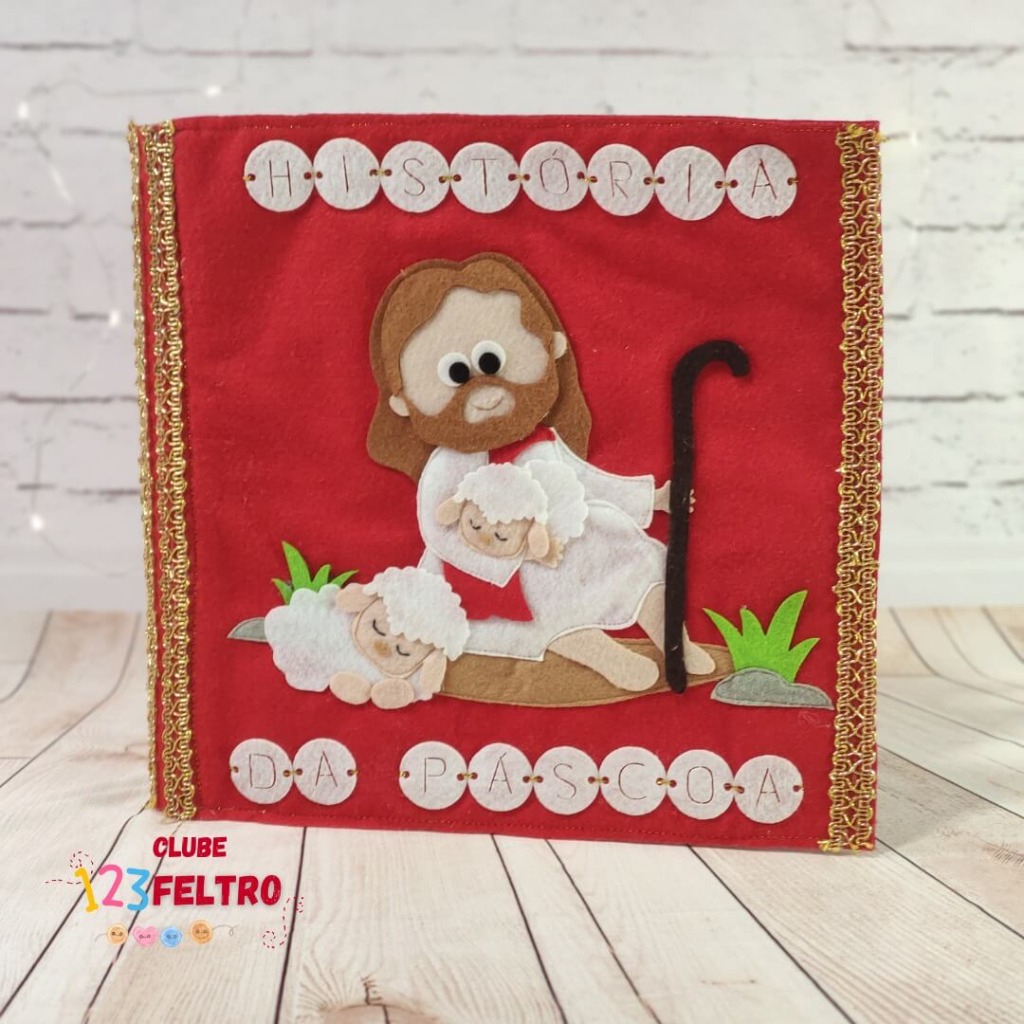 Quiet Book História da Páscoa